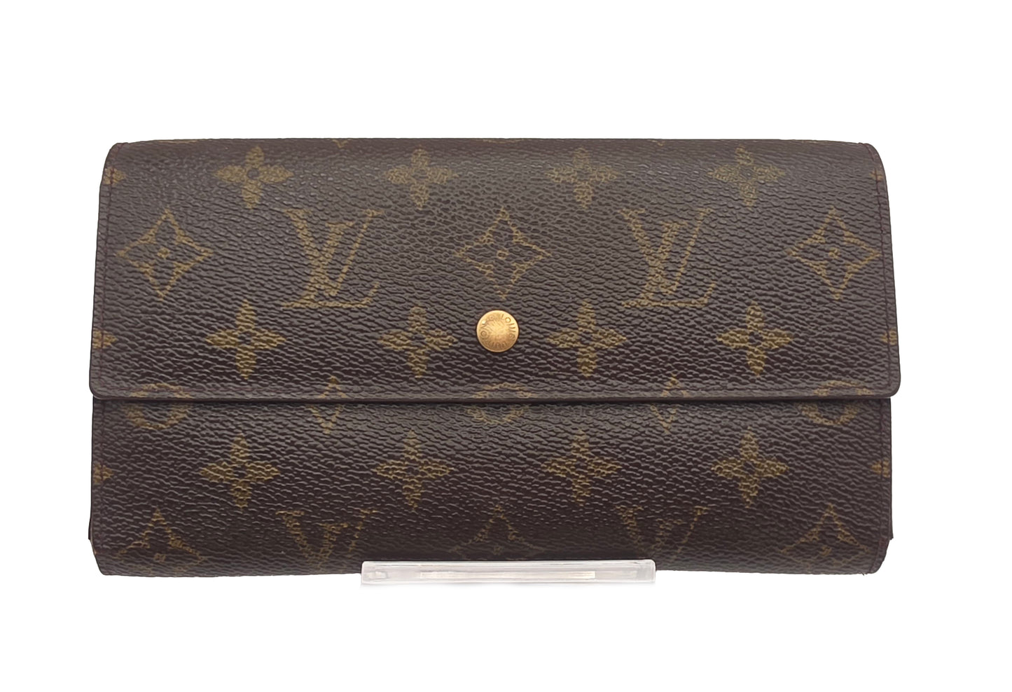 Louis Vuitton Porte Monnaie Monogram International Long Wallet