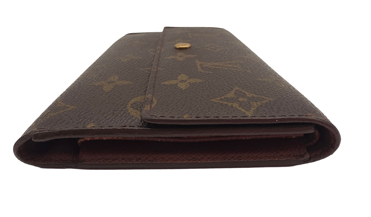 Louis Vuitton Porte Monnaie Monogram International Long Wallet