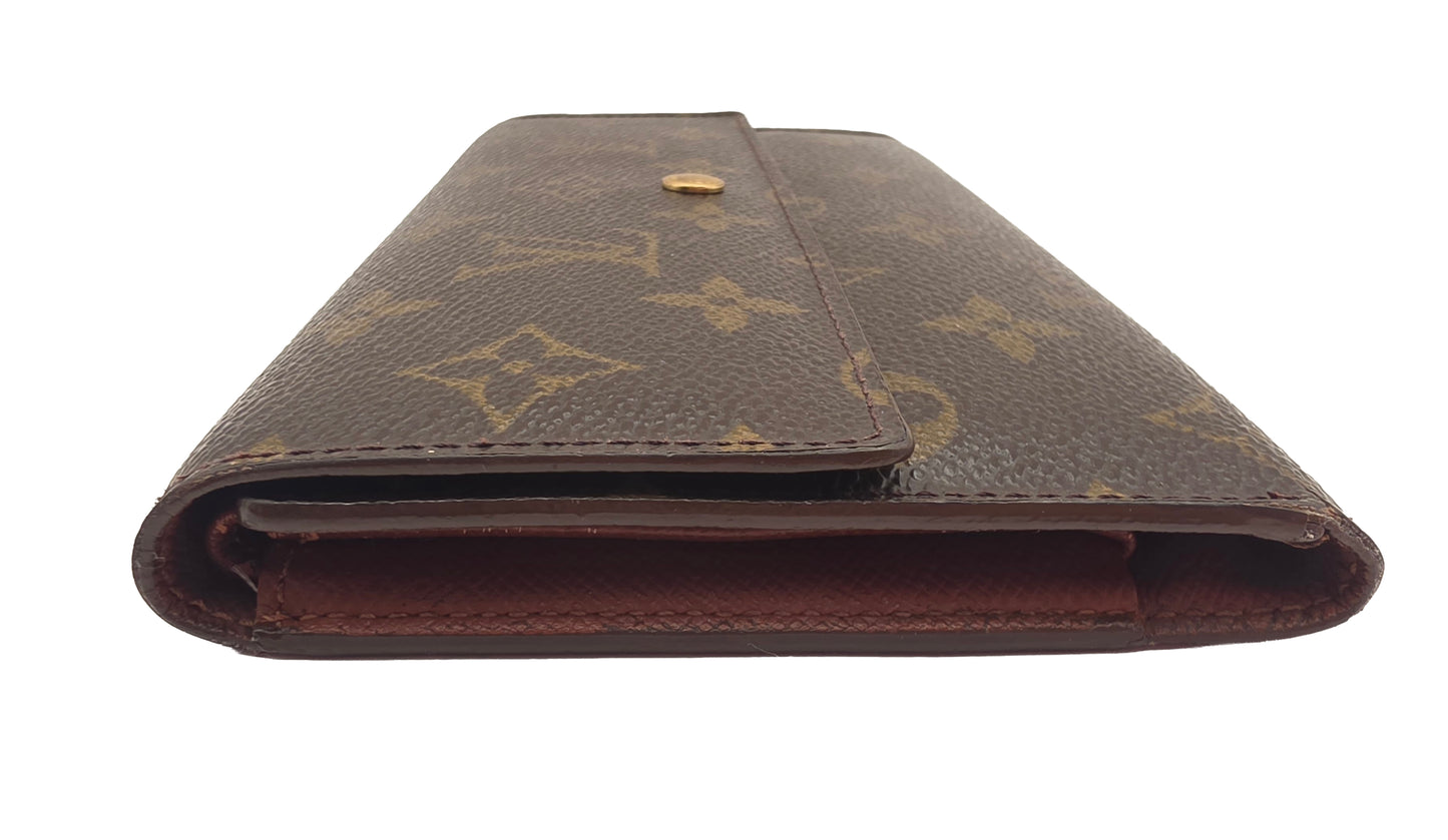 Louis Vuitton Porte Monnaie Monogram International Long Wallet