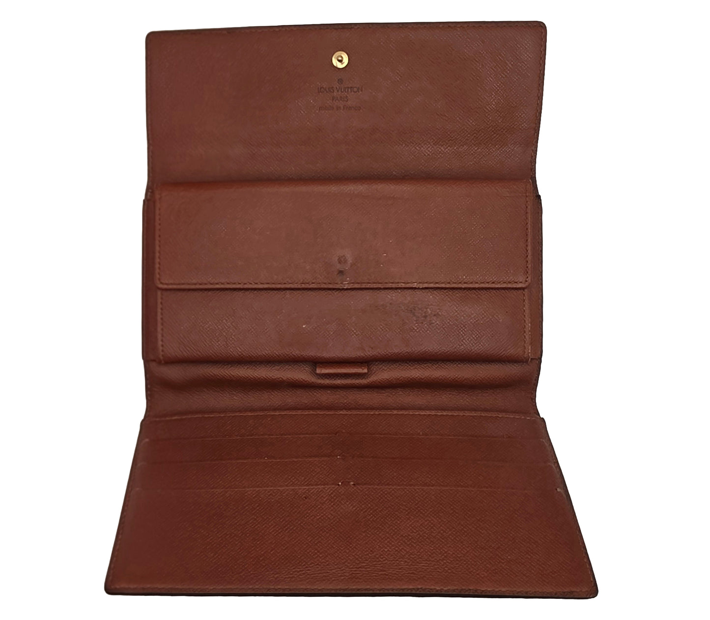 Louis Vuitton Porte Monnaie Monogram International Long Wallet