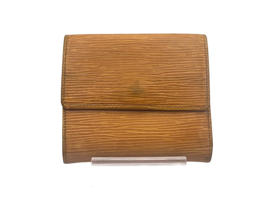Louis Vuitton Epi Leather Trifold Elise Retro Wallet