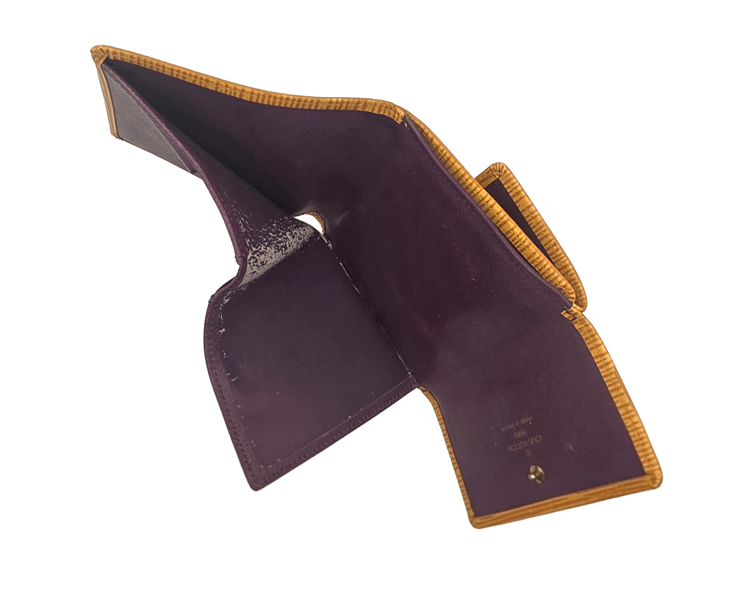 Louis Vuitton Epi Leather Trifold Elise Retro Wallet