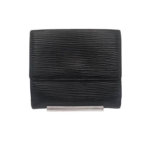 Louis Vuitton Epi Leather Trifold Elise Retro Wallet